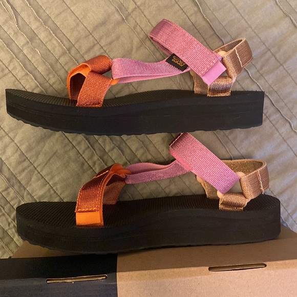 Teva Shoes - Teva Midform Universal Multi Color Sandals Pink Rose
